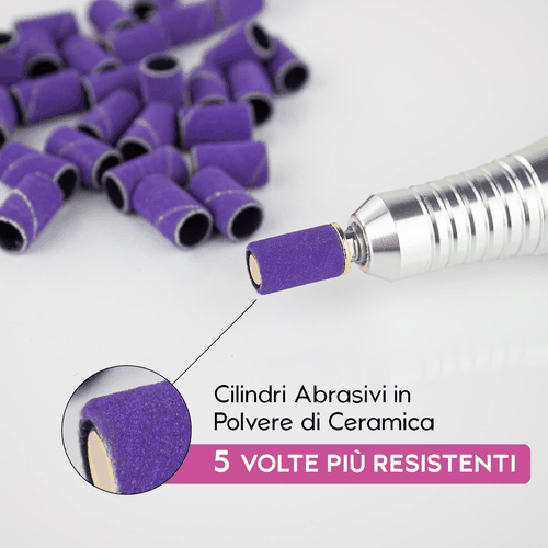 cilindri abrasivi fresa unghie ceramica ultra resistenti