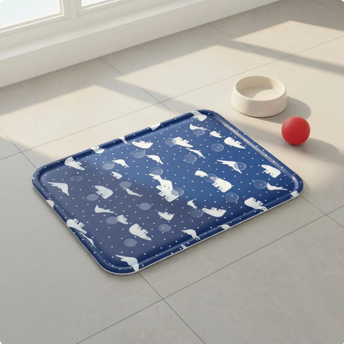 Pet Cooling Mat Gel Cooling Pad for Animals Long-Lasting Pressure-Activated for Dogs