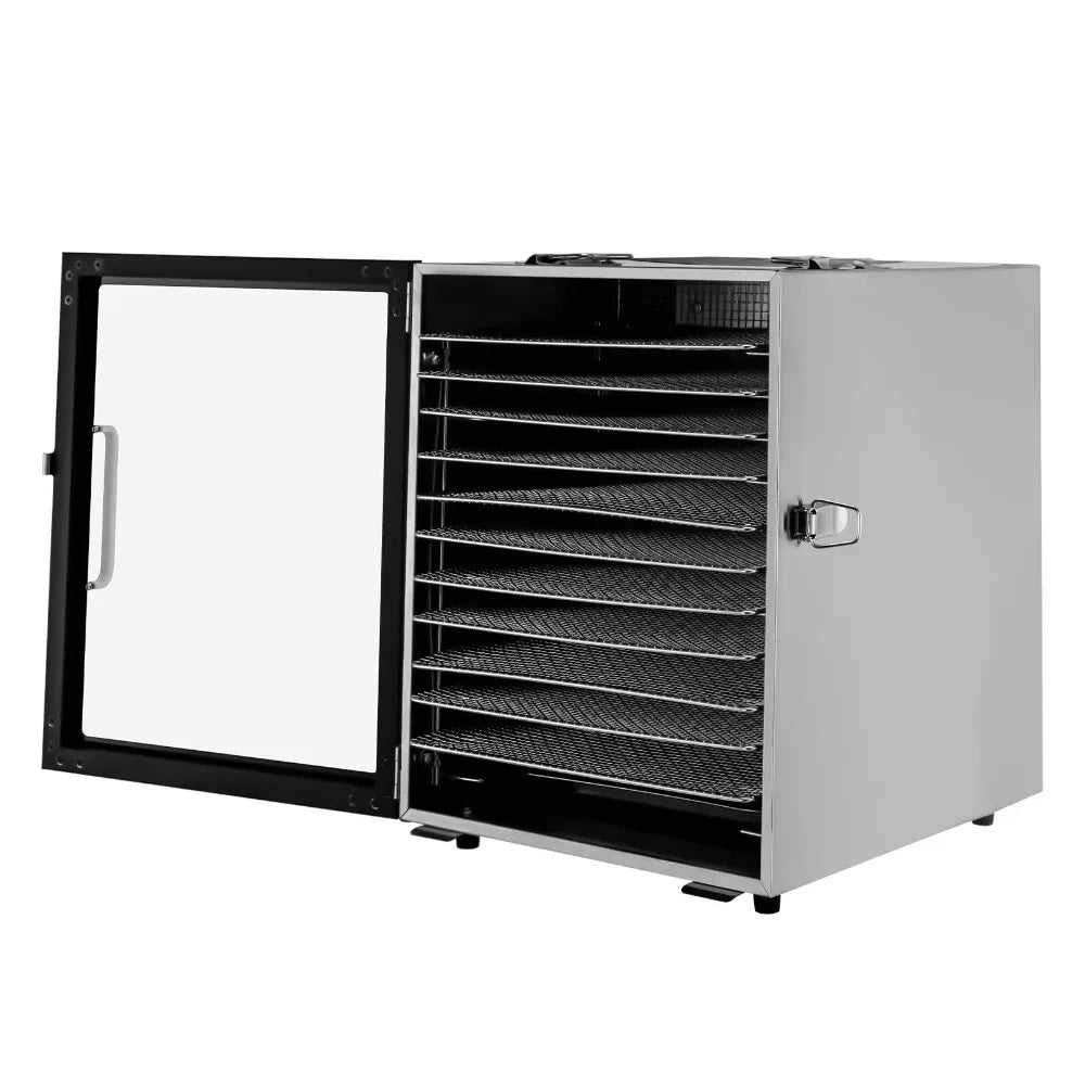 Electric Food Dryer-Dehydration Stainless Steel Household Herb Seasoning & Fruit & Vegetable Dehydrator for Pet Food Air Dryer