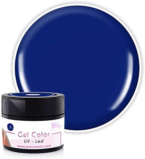 gels color uvatre led blu 5mle
