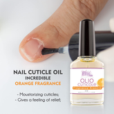 olio cuticole mani piedi professionale arancia