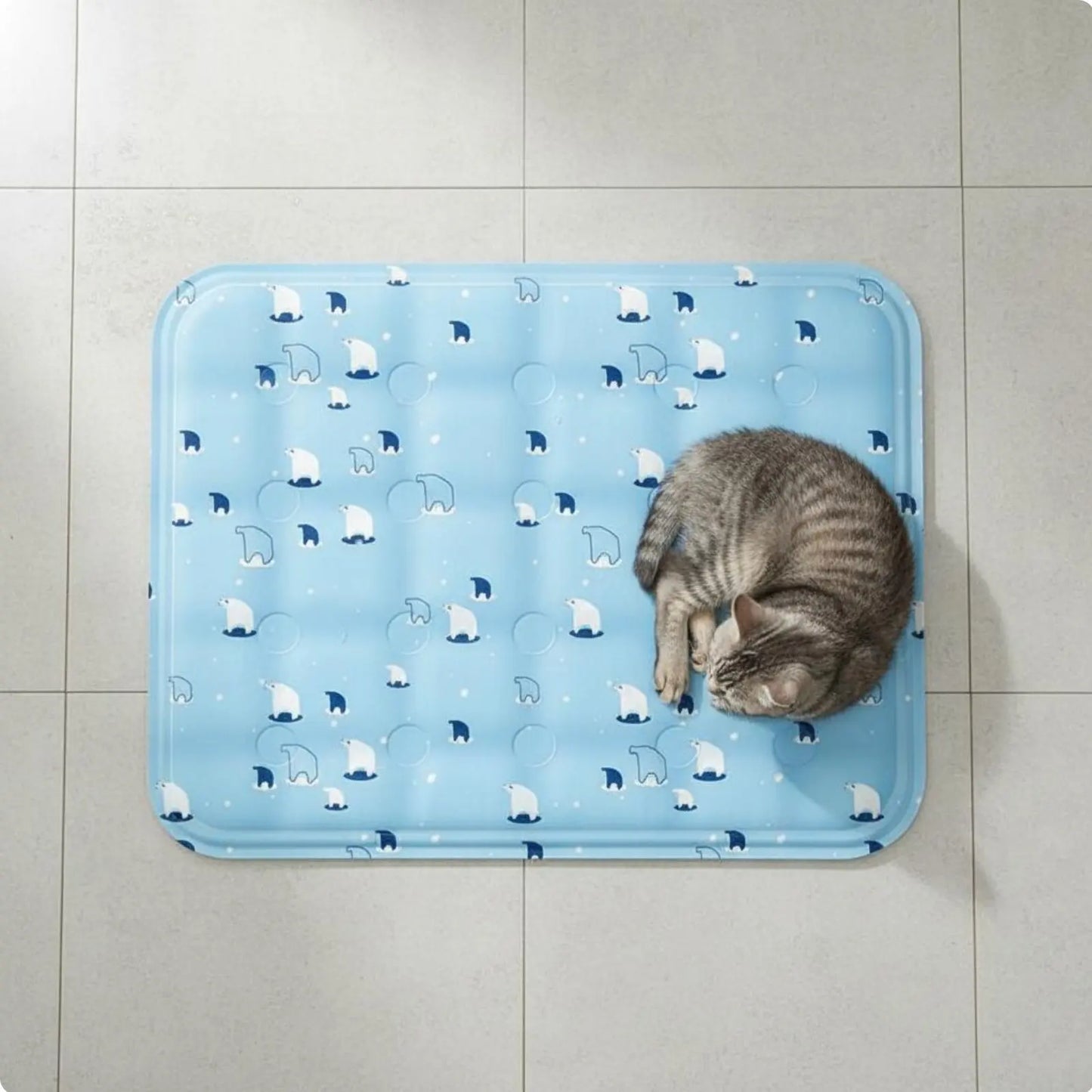 Pet Cooling Mat Gel Cooling Pad for Animals Long-Lasting Pressure-Activated for Dogs