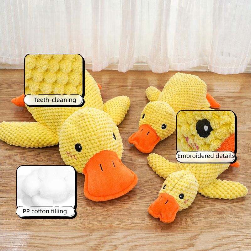 Peluche papera per cani